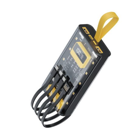 Transparent Pro Power Bank 10000 mAh